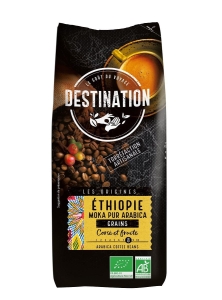 20778KAWA ZIARNISTA ARABICA 100 % ETIOPIA FAIR FOR LIFE BIO 1 kg - DESTINATION-1