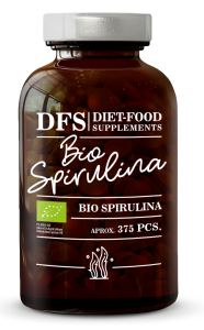20834SPIRULINA BIO 375 TABLETEK 150 g (400 mg) - DIET-FOOD-1