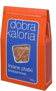 20835LNIANE PŁATKI  ŚNIADANIOWE BEZ DODATKU CUKRÓW 200 g - DOBRA KALORIA-1