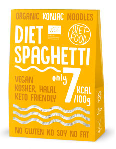20838MAKARON (KONJAC TYPU SPAGHETTI) BEZGLUTENOWY BIO 385 g - DIET-FOOD-1