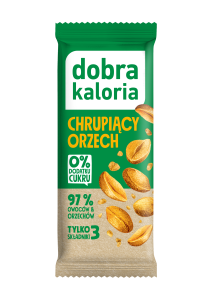 20849BATON DAKTYLOWY CHRUPIĄCY ORZECH BEZ DODATKU CUKRÓW 35 g - DOBRA KALORIA-1