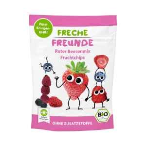 20892CHIPSY OWOCE JAGODOWE DLA DZIECI BEZGLUTENOWE BIO 10 g - FRECHE FREUNDE-1