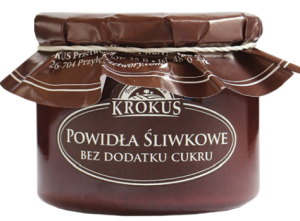 21157POWIDŁA ŚLIWKOWE BEZ DODATKU CUKRÓW 310 g - KROKUS-1