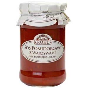 21188SOS POMIDOROWY Z WARZYWAMI BEZ DODATKU CUKRU 340 g - KROKUS-1