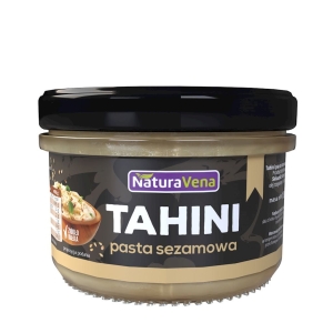 21297TAHINI PASTA SEZAMOWA 185 g - NATURAVENA-1
