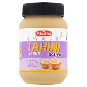 21353TAHINI JASNE ACTIVE (PASTA SEZAMOWA) BEZGLUTENOWE 460 g - PRIMAVIKA-1