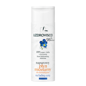 21509PŁYN MICELARNY DO DEMAKIJAŻU NAPAROWY NA ŁADNĄ CERĘ 200 ml - UZDROVISCO (FIOŁEK)-1
