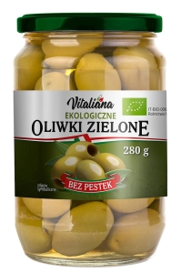 21564OLIWKI ZIELONE DRYLOWANE W ZALEWIE BIO 280 g - VITALIANA-1