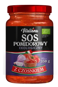 21572SOS POMIDOROWY Z CZOSNKIEM BIO 350 g - VITALIANA-1