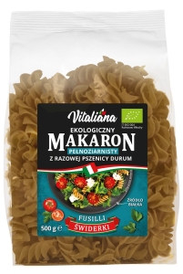 21579MAKARON (Z RAZOWEJ PSZENICY DURUM) FUSILLI BIO 500 g - VITALIANA-1