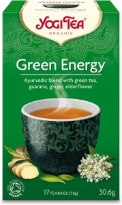 1499HERBATA ZIELONA ENERGIA (GREEN ENERGY) BIO (17 x 1,8 g) 30,6 g - YOGI TEA-1