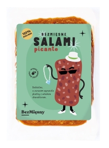 22374BEZMIĘSNE SALAMI PICANTE 100 g - BEZMIĘSNY-1