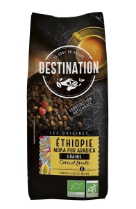 22486KAWA ZIARNISTA ARABICA 100 % ETIOPIA FAIR FOR LIFE BIO 500 g - DESTINATION-1