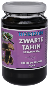 22558TAHINI CZARNE (PASTA SEZAMOWA Z CZARNEGO SEZAMU) BEZGLUTENOWE BIO 350 g - HORIZON-1