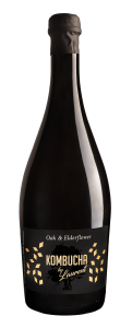22572KOMBUCHA SZAMPAŃSKA NA PŁATKACH DĘBU O SMAKU KWIATÓW CZARNEGO BZU BIO 750 ml - KOMBUCHA BY LAURENT-1