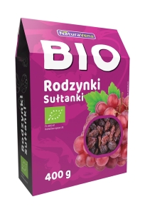 22656RODZYNKI SUŁTANKI BIO 400 g - NATURAVENA-1