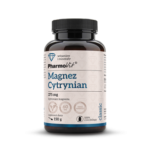 22692CYTRYNIAN MAGNEZU PROSZEK BEZGLUTENOWY 150 g - PHARMOVIT (CLASSIC)-1