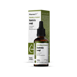 22705EKSTRAKTY W KROPLACH NA KONTROLĘ WAGI BEZGLUTENOWE 30 ml - PHARMOVIT (CLEAN LABEL)-1
