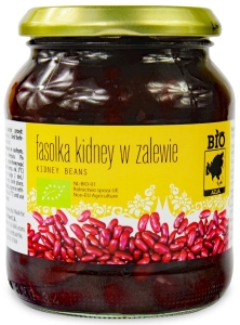 9017FASOLKA KIDNEY W ZALEWIE W SŁOIKU BIO 360 g (240 g) - BIO AZJA-1