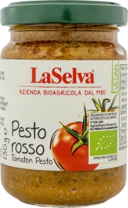 23645PESTO ROSSO BIO 130 g - LA SELVA-1