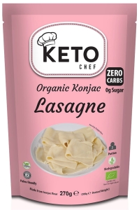 23717MAKARON KETO (KONJAC TYPU NOODLE LASAGNE) BEZGLUTENOWY BIO 270 g - BETTER THAN FOODS (KETO CHEF)-1