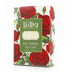 23733MYDŁO W KOSTCE RÓŻA 100 g - LA DIVA-1