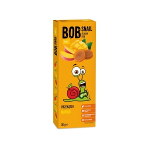 23878PRZEKĄSKA MANGO BEZ DODATKU CUKRU BEZGLUTENOWA 30 g - BOB SNAIL-1