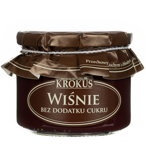 24026WIŚNIE I JABŁKA BEZ DODATKU CUKRU 310 g - KROKUS-1