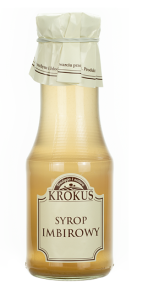 24029SYROP IMBIROWY BEZGLUTENOWY 355 g (280 ml) - KROKUS-1