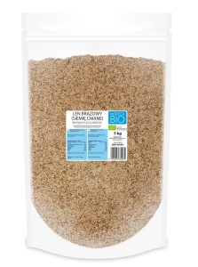 4284LEN BRĄZOWY (SIEMIĘ LNIANE) BIO 5 kg - HORECA-1
