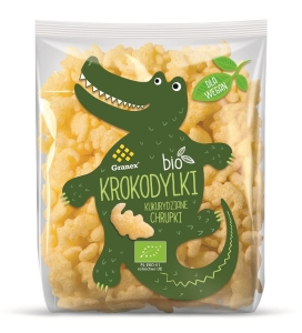 24470CHRUPKI KUKURYDZIANE KROKODYLKI BIO 80 g - GRANEX-1