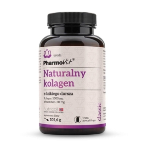 24672KOLAGEN Z DZIKIEGO DORSZA W PROSZKU 101,6 g (5000 mg) - PHARMOVIT (CLASSIC)-1