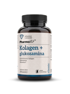 24683KOLAGEN + GLUKOZAMINA 90 KAPSUŁEK 68,9 g - PHARMOVIT (CLASSIC)-1