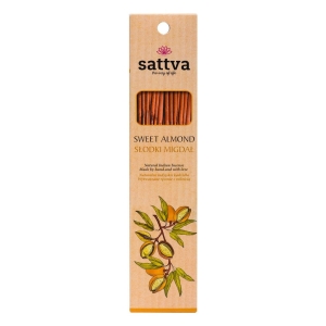 24824KADZIDŁO INDYJSKIE SŁODKI MIGDAŁ (15 szt.) 30 g - SATTVA-1