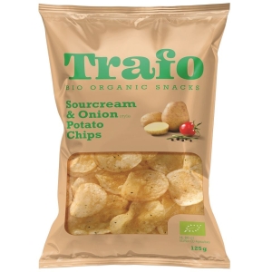 24900CHIPSY ZIEMNIACZANE O SMAKU ŚMIETANKOWO - CEBULOWYM BIO 125 g - TRAFO-1