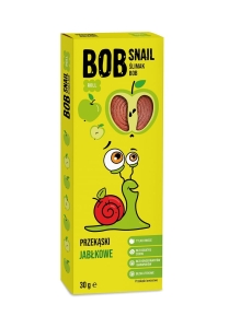 27455PRZEKĄSKA JABŁKOWA BEZ DODATKU CUKRU BEZGLUTENOWA 30 g - BOB SNAIL-1