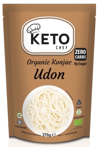 27581MAKARON KETO (KONJAC TYPU NOODLE UDON) BEZGLUTENOWY BIO 270 g - KETO CHEF (BETTER THAN FOODS)-1