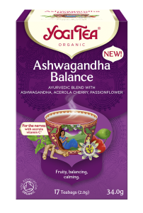 27795HERBATKA AJURWEDYJSKA RÓWNOWAGA Z ASHWAGANDHĄ (ASHWAGANDHA BALANCE) BIO (17 x 2 g) 34 g - YOGI TEA-1