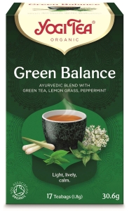 536HERBATA ZIELONA RÓWNOWAGA (GREEN BALANCE) BIO (17 x 1,8 g) 30,6 g - YOGI TEA-1