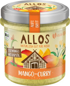 4218PASTA KREMOWA Z MANGO I CURRY BEZGLUTENOWA BIO 140 g - ALLOS-1