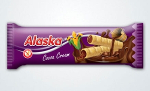 29415RURKI KUKURYDZIANE NADZIEWANE KREMEM KAKAOWYM BEZGLUTENOWE 18 g - ALASKA-1
