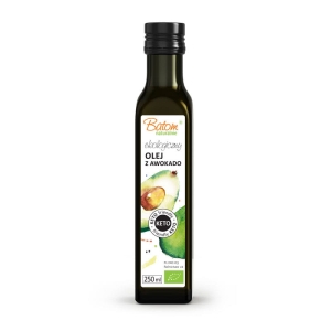 29429OLEJ Z AWOKADO TŁOCZONY NA ZIMNO KETO BIO 250 ml - BATOM-1