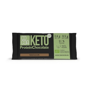 29480CZEKOLADA KETO PROTEINOWA O SMAKU SŁONEGO KARMELU BIO 40 g - COCOA-1