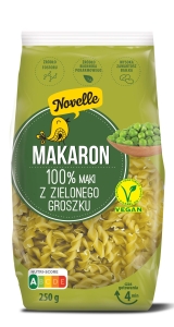 29810MAKARON PROTEINOWY (Z GROSZKU ZIELONEGO) ŚWIDERKI 250 g - NOVELLE-1