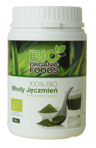 31879SOK Z MŁODEGO JĘCZMIENIA SPROSZKOWANY BIO 300 g - BIO ORGANIC FOODS-1