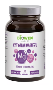 32035CYTRYNIAN MAGNEZU + WITAMINA B6 100 KAPSUŁEK - HEMPKING (BIOWEN)-1