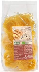 32176MAKARON (KUKURYDZIANO - RYŻOWY) SPAGHETTI BEZGLUTENOWY BIO 250 g - PASTA NATURA-1