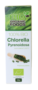 34323CHLORELLA PYRENOIDOSA BIO (250 mg) 320 TABLETEK - BIO ORGANIC FOODS-1
