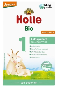 34456MLEKO POCZĄTKOWE KOZIE 1 DLA NIEMOWLĄT OD URODZENIA BIO 400 - HOLLE-1