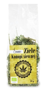 34745LIŚCIE KONOPI SIEWNEJ BIO 30 g - MIR-LEK-1
